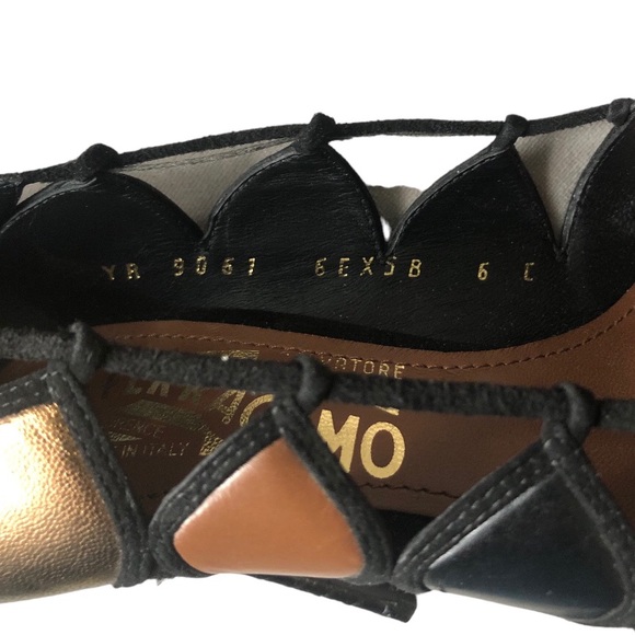 Salvatore Ferragamo Felisia Iguana Stilettos Sz6, Brand New - Picture 9 of 11